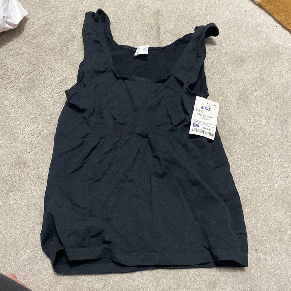 Olga XL Black tank shape wear